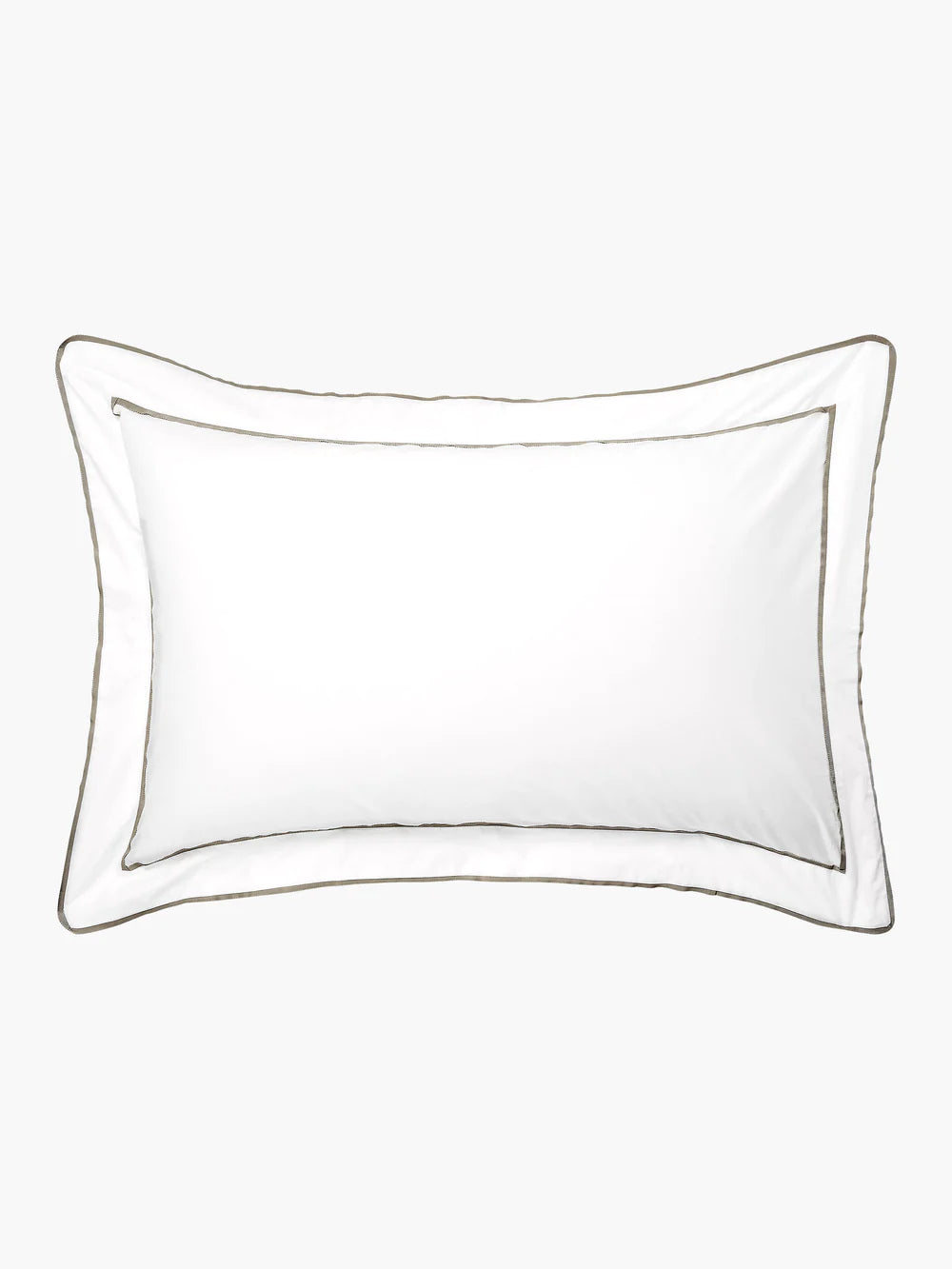 Egyptian Cotton Grosgrain Pillowcases | Olive