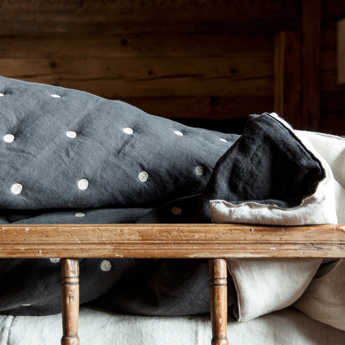 Linen Quilt | Blue | Made in Italy
