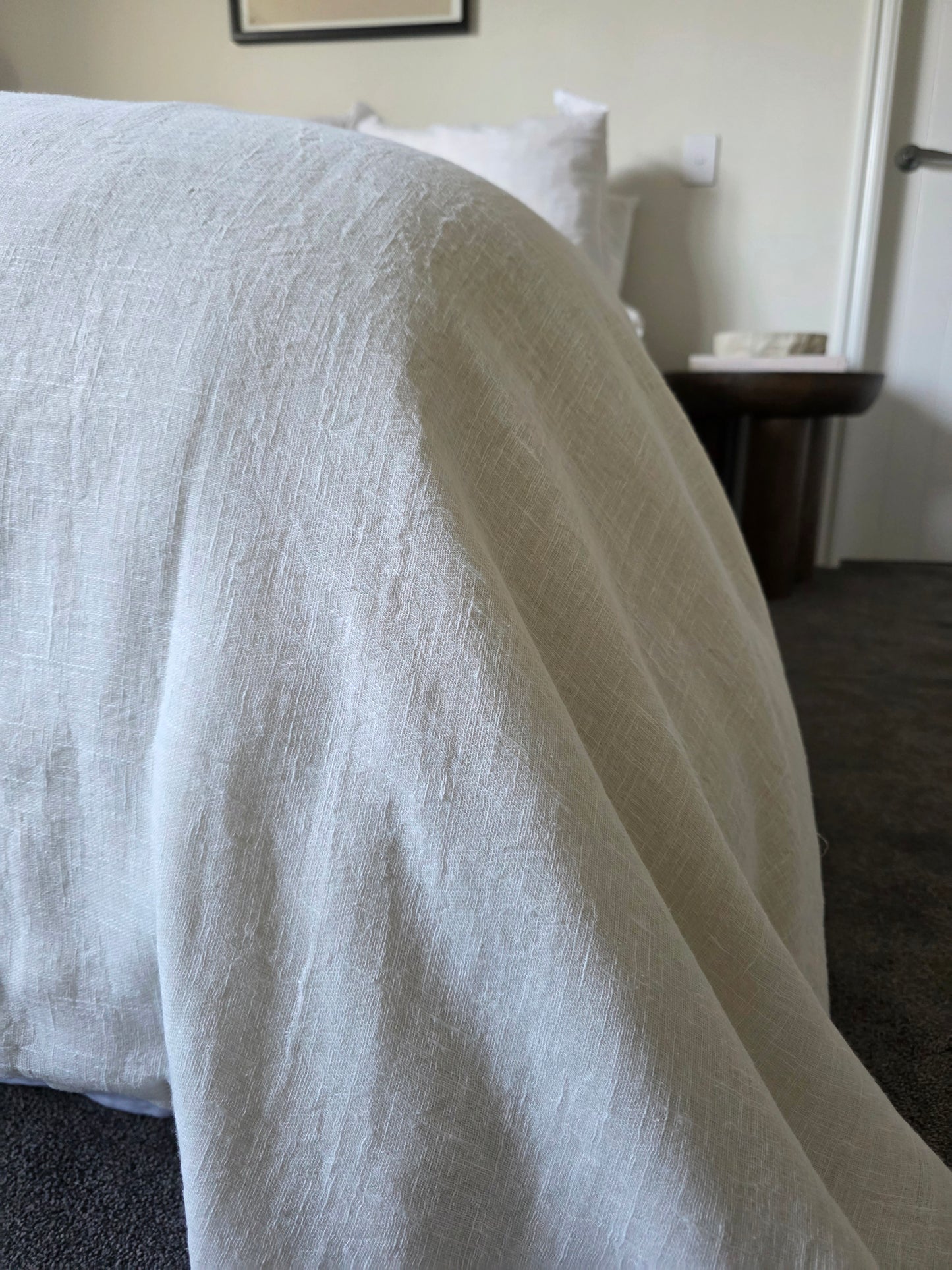 The Coverlet Throw | Chalk