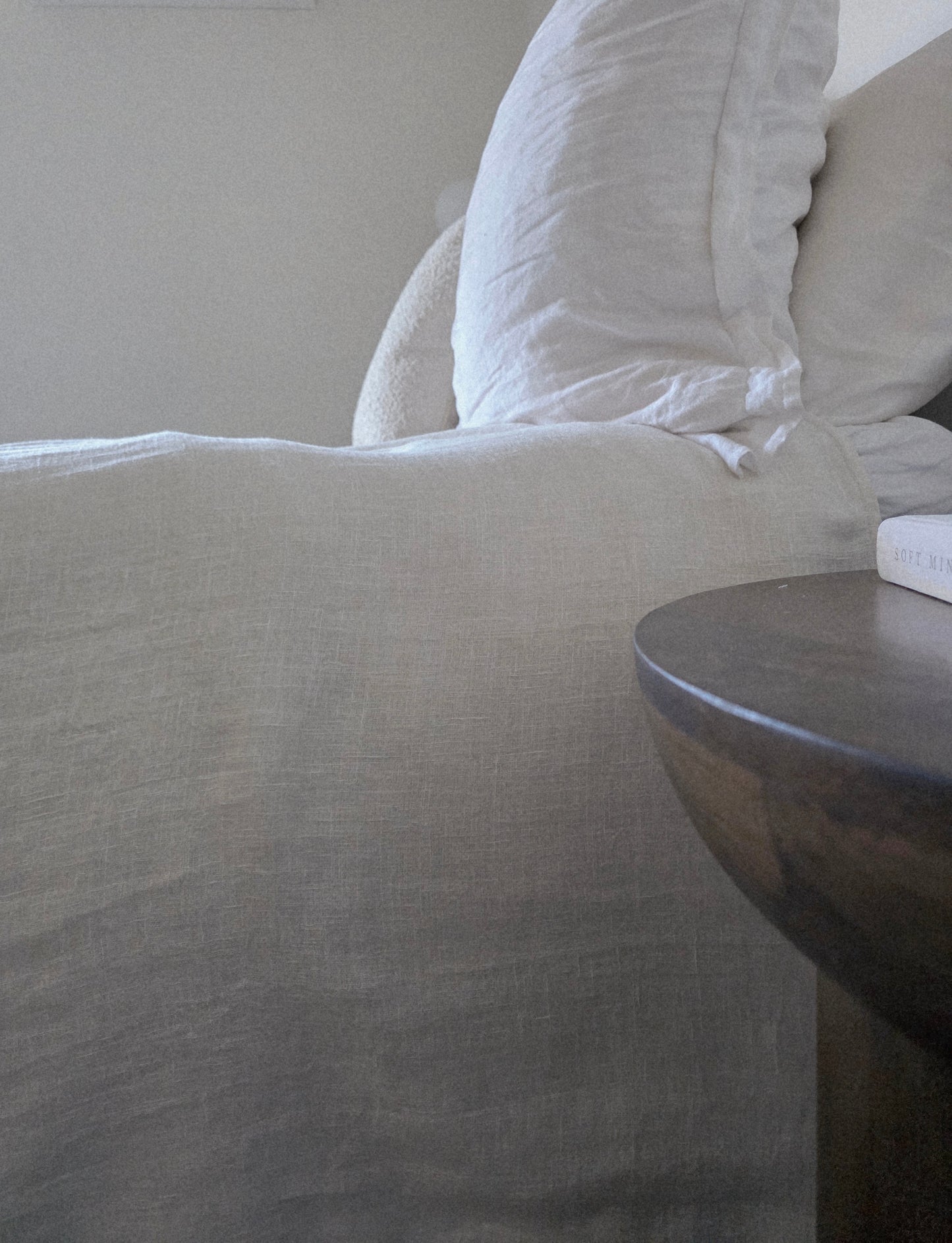 The Coverlet Throw | Chalk