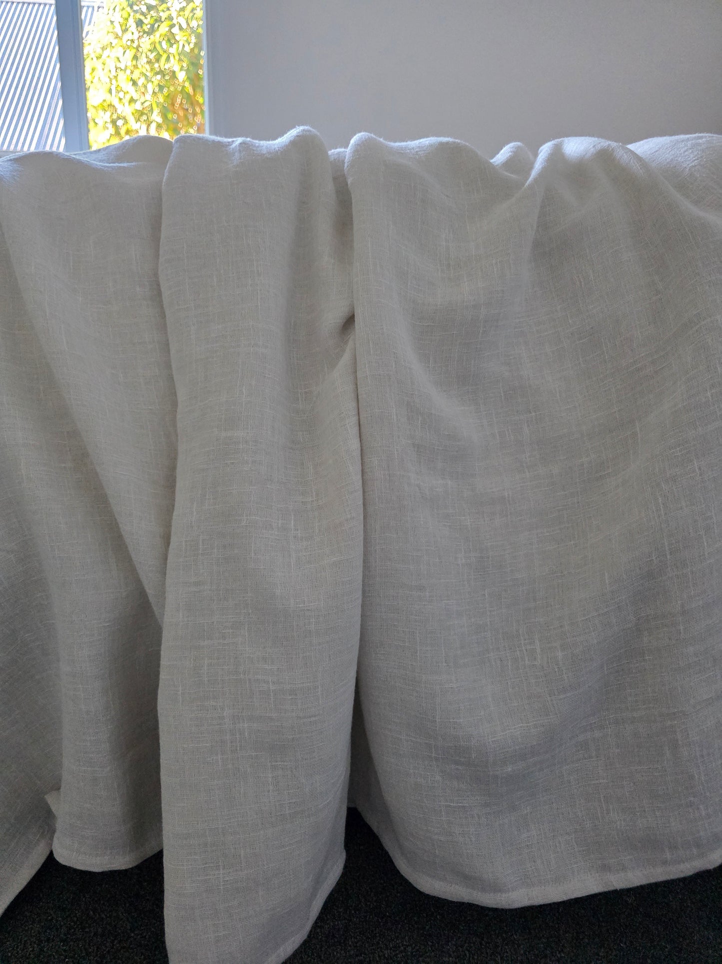 The Coverlet Throw | Chalk