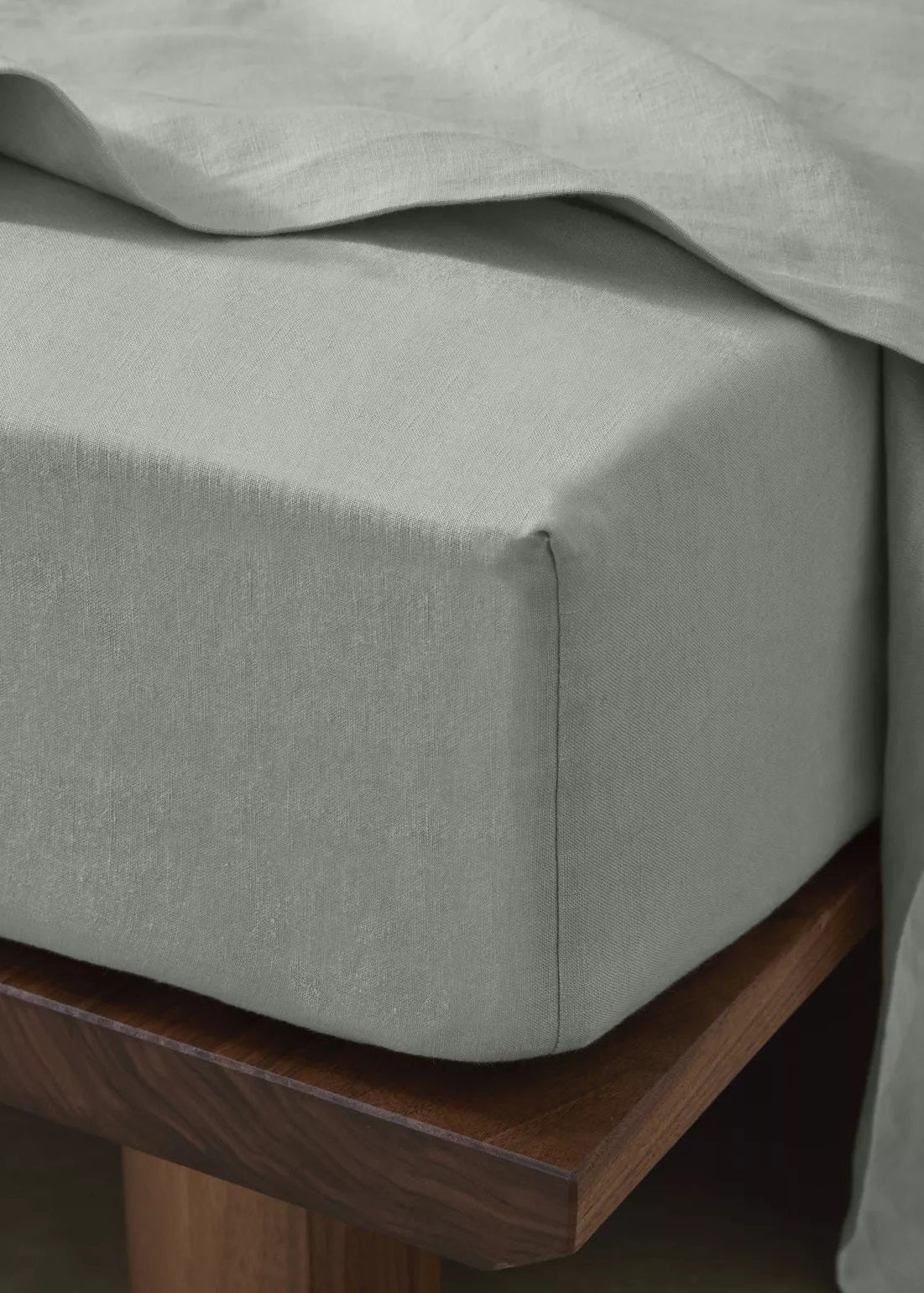 French Flax Linen Sheet Set | Duck Egg