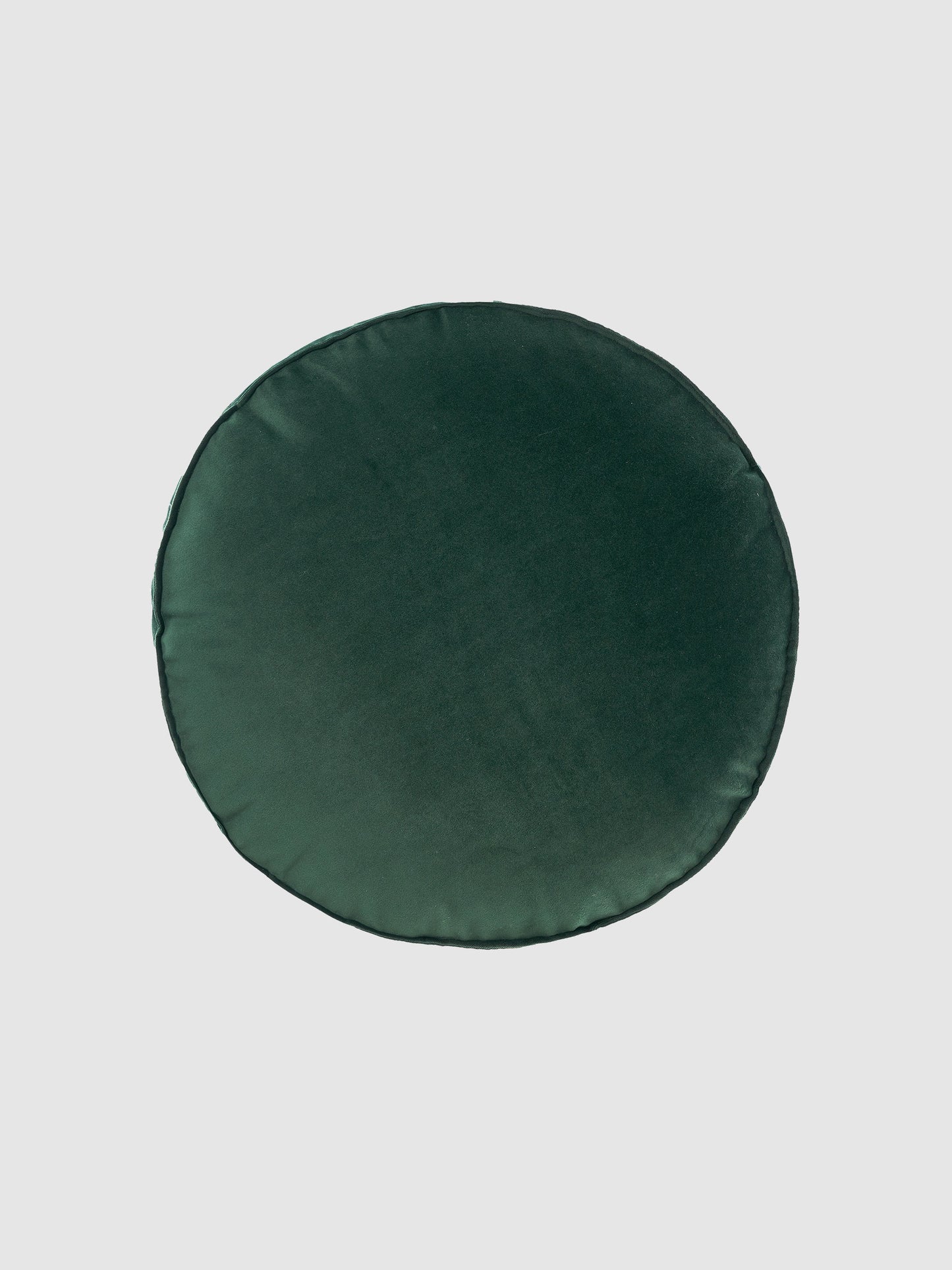 Velvet Round Cushion – Forest