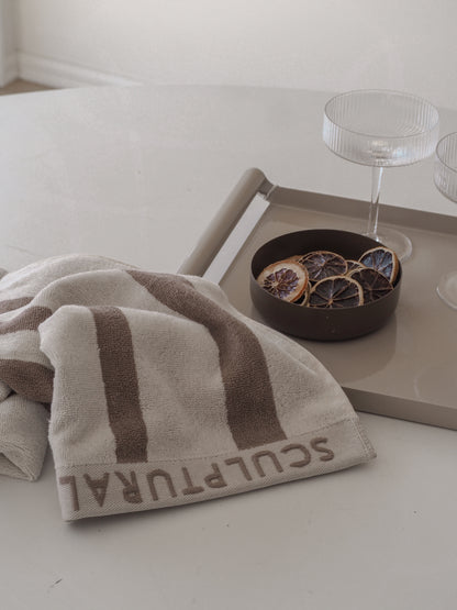 Minimal Hand Towel | Latte
