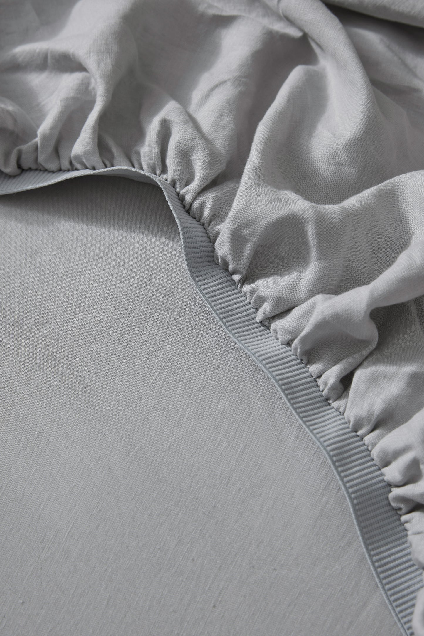 French Flax Linen Duvet Cover | Silver