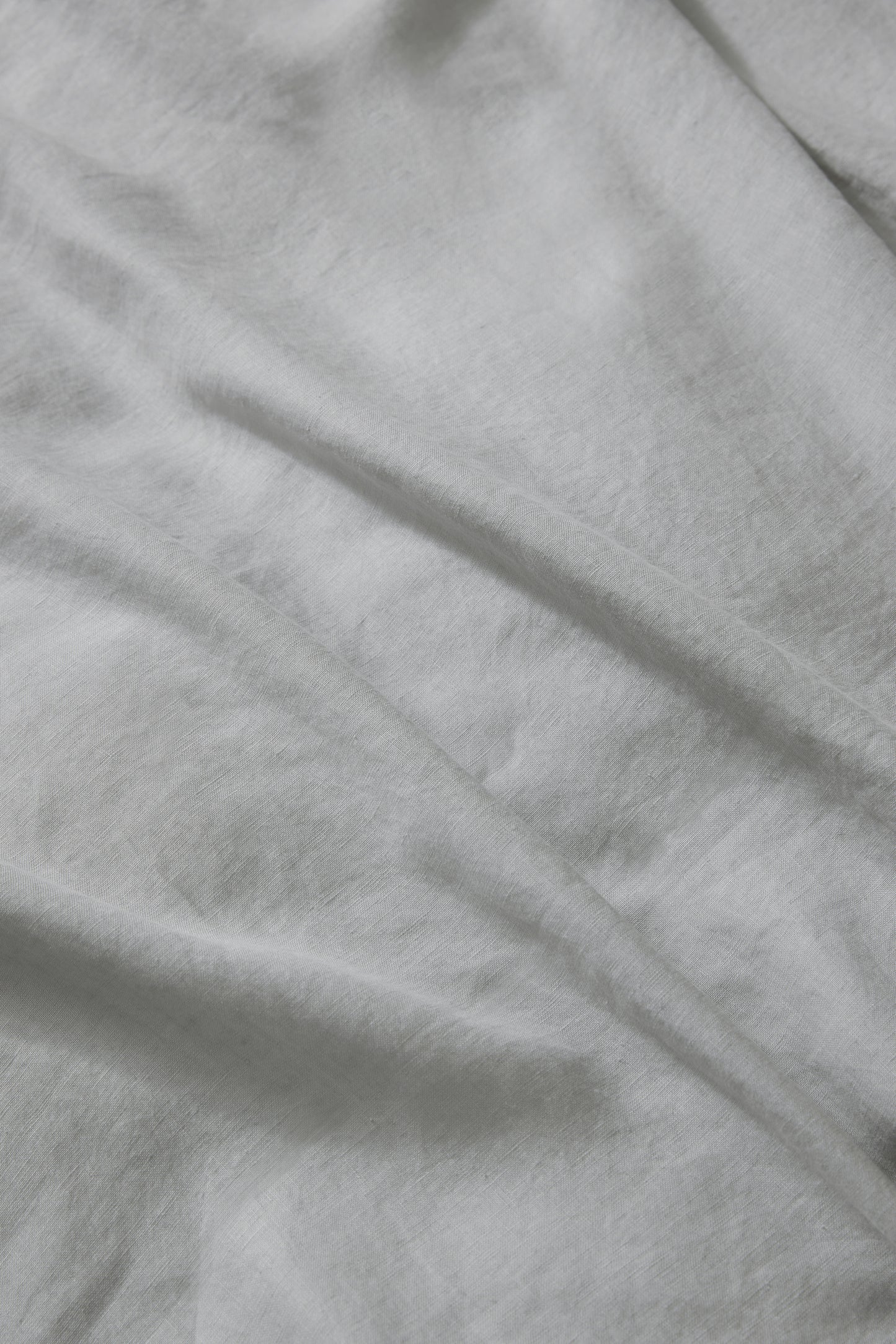 French Flax Linen Duvet Cover | Silver