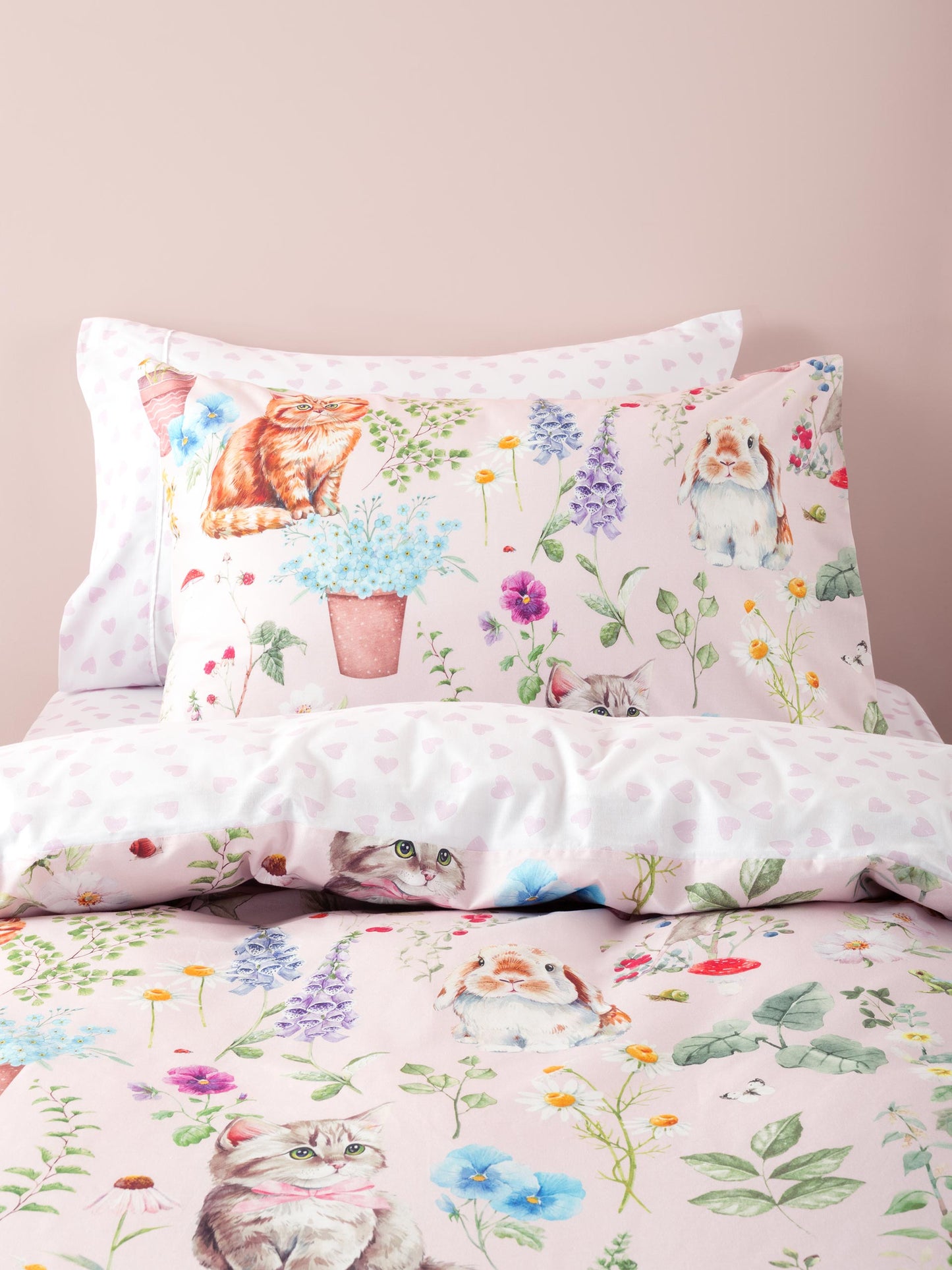 Childrens Duvet Cover | Woodland Whiskers