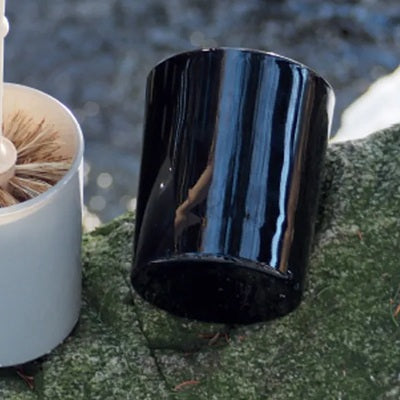 Glass Toilet Brush Holder