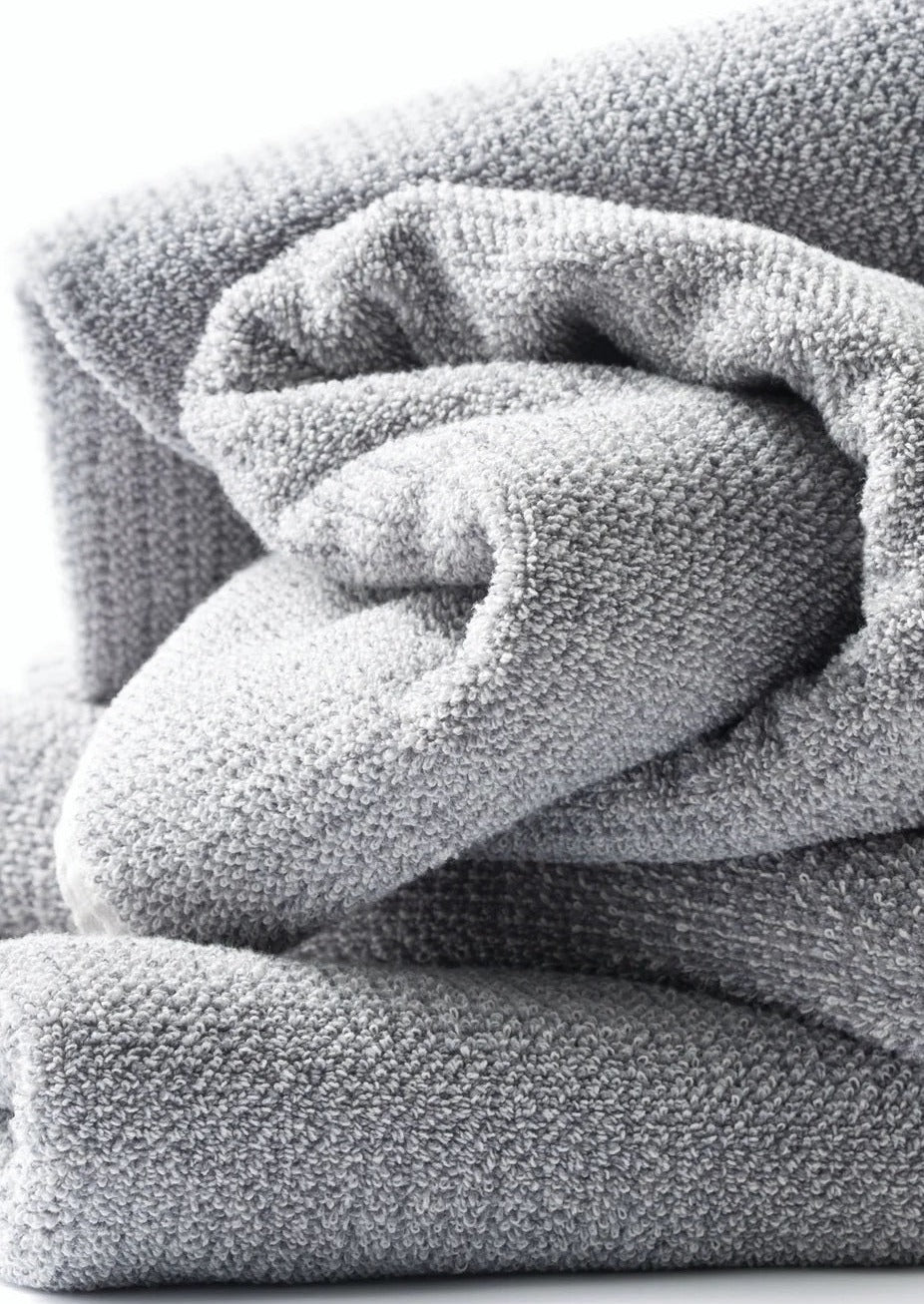 Tweed Towels | Grey