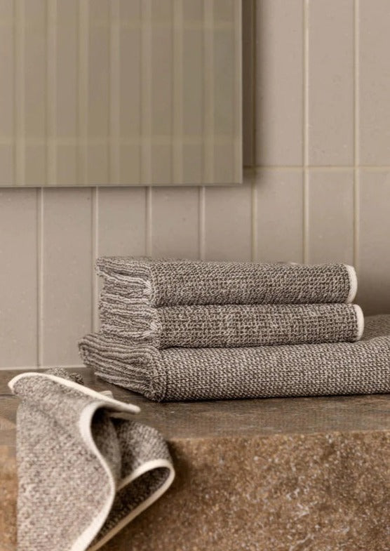 Tweed Towels | Oat