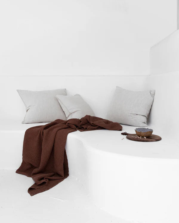 Waffle Blanket – Dark Chocolate