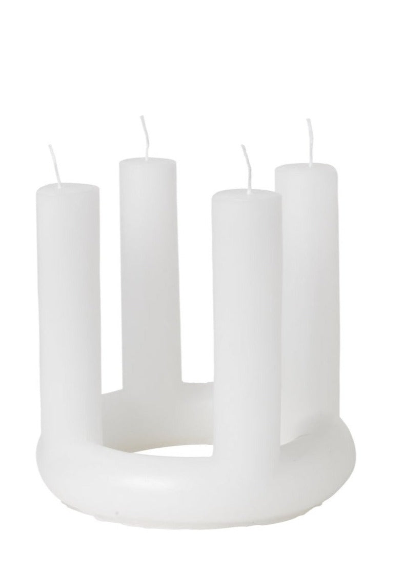 Lucia Candle | White