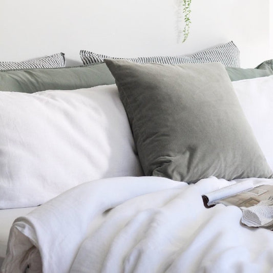 Majeste® Pure Linen Flat Sheet | White | Made in New Zealand