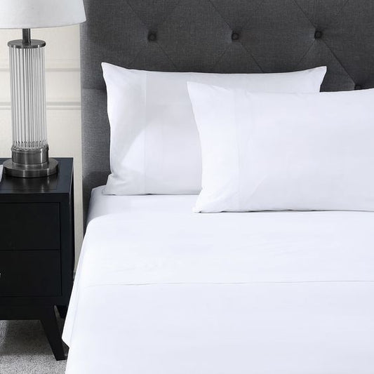 PURE EGYPTIAN COTTON: Flat Sheet | Made in New Zealand | Single