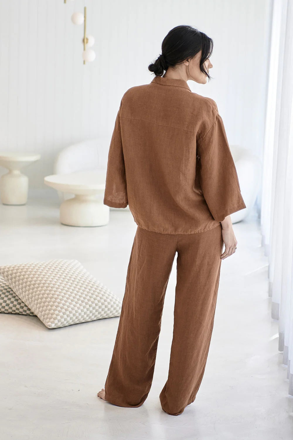 Loungewear Linen Pants | Nutmeg