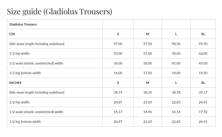 GLADIOLUS Linen Trousers - Green