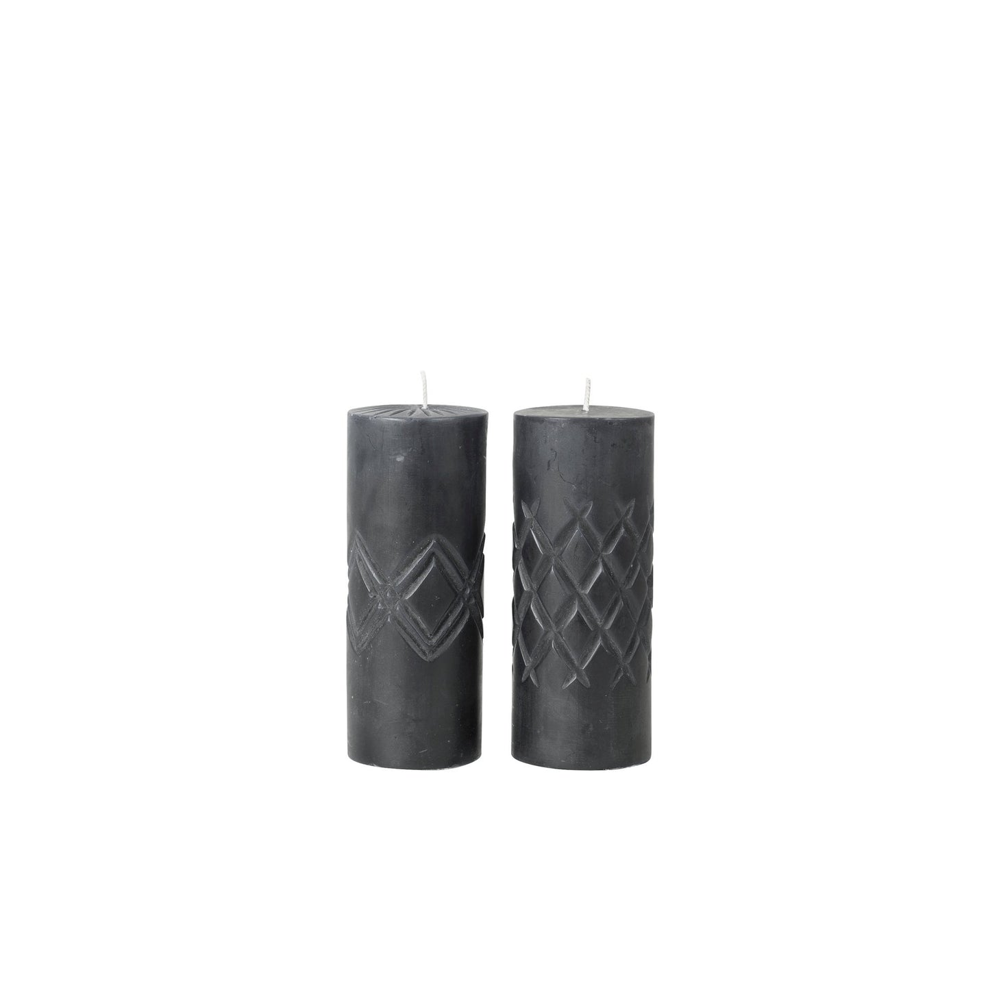 BROSTE Candle Pillar Crystal | Pearl