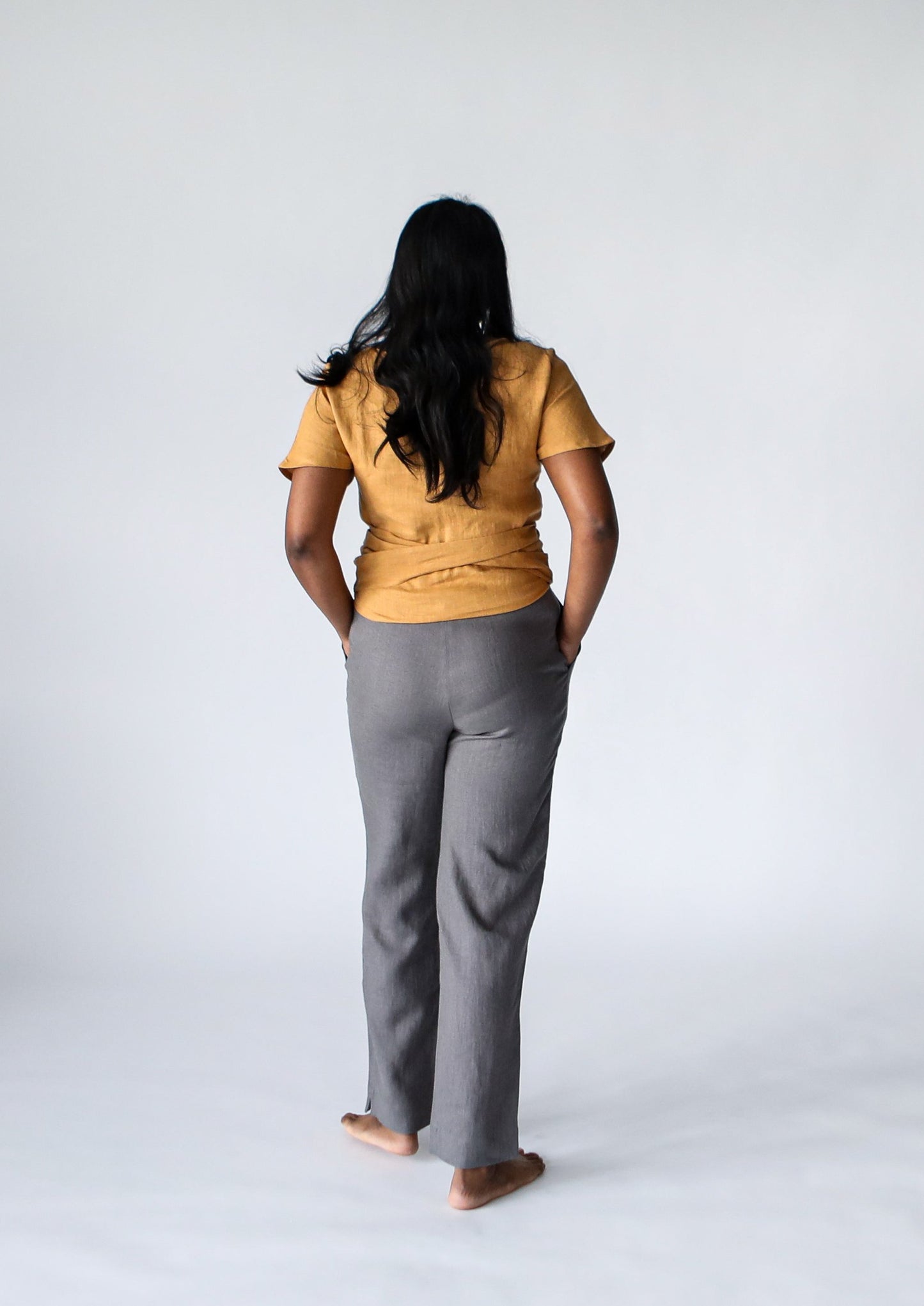 Sailor Linen Pant | Graphite