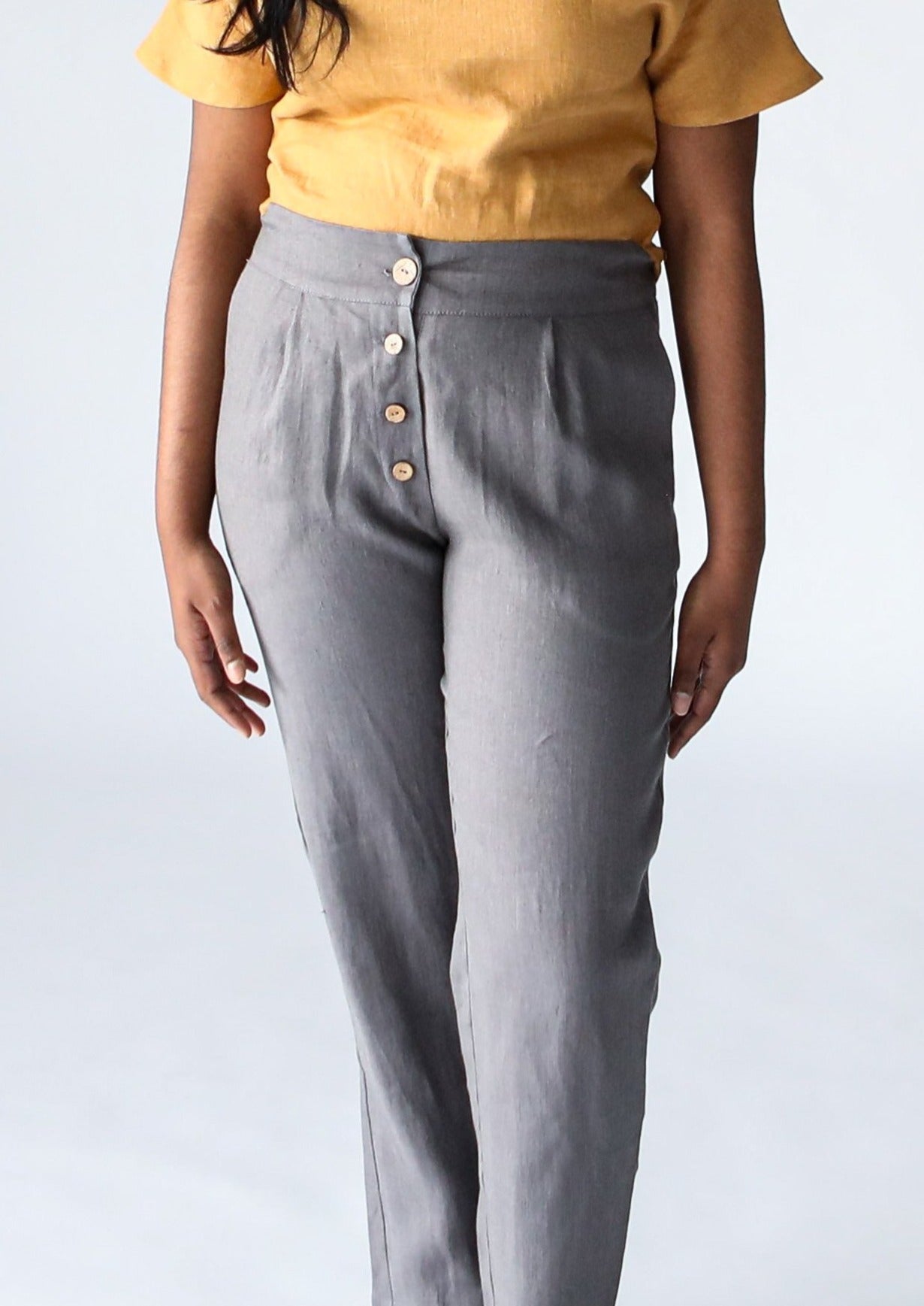 Sailor Linen Pant | Graphite