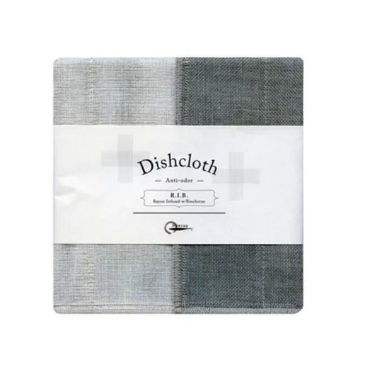 Dish Cloth | Charcoal & White