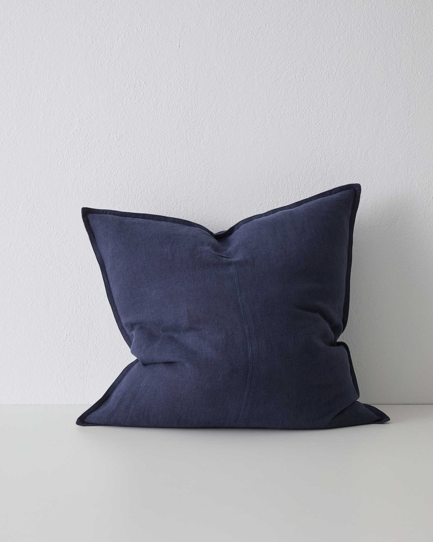 Euro Linen Cushion | Midnight ( 60cm x 60cm )