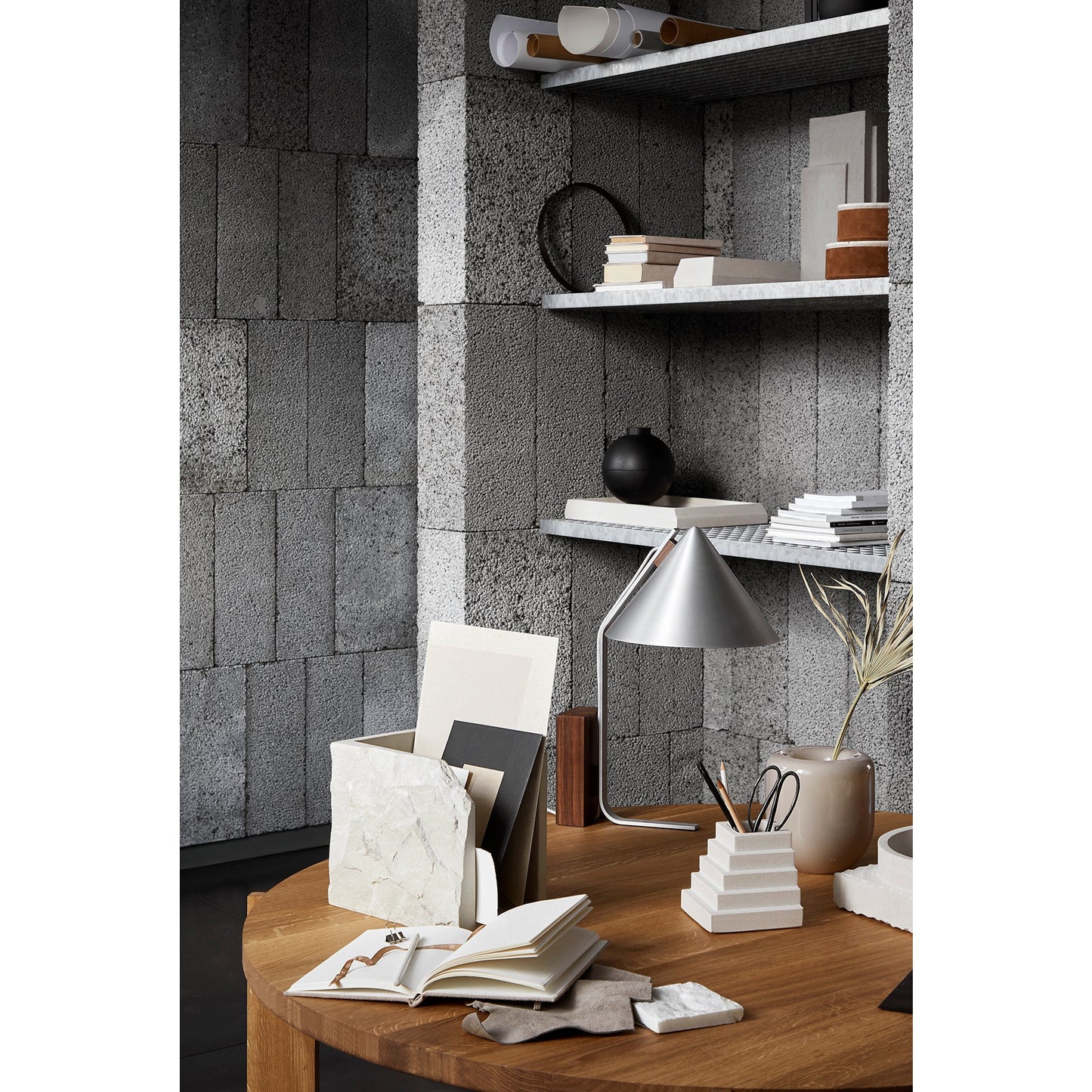 KRISTINA DAY Magazine Keeper | Sandstone