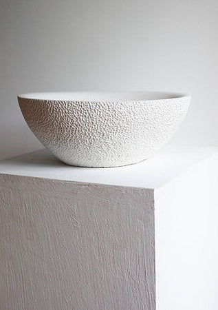 Handmade Lavastone Carved bowl | Large