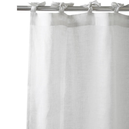 Tie Top Curtains | Pure Linen
