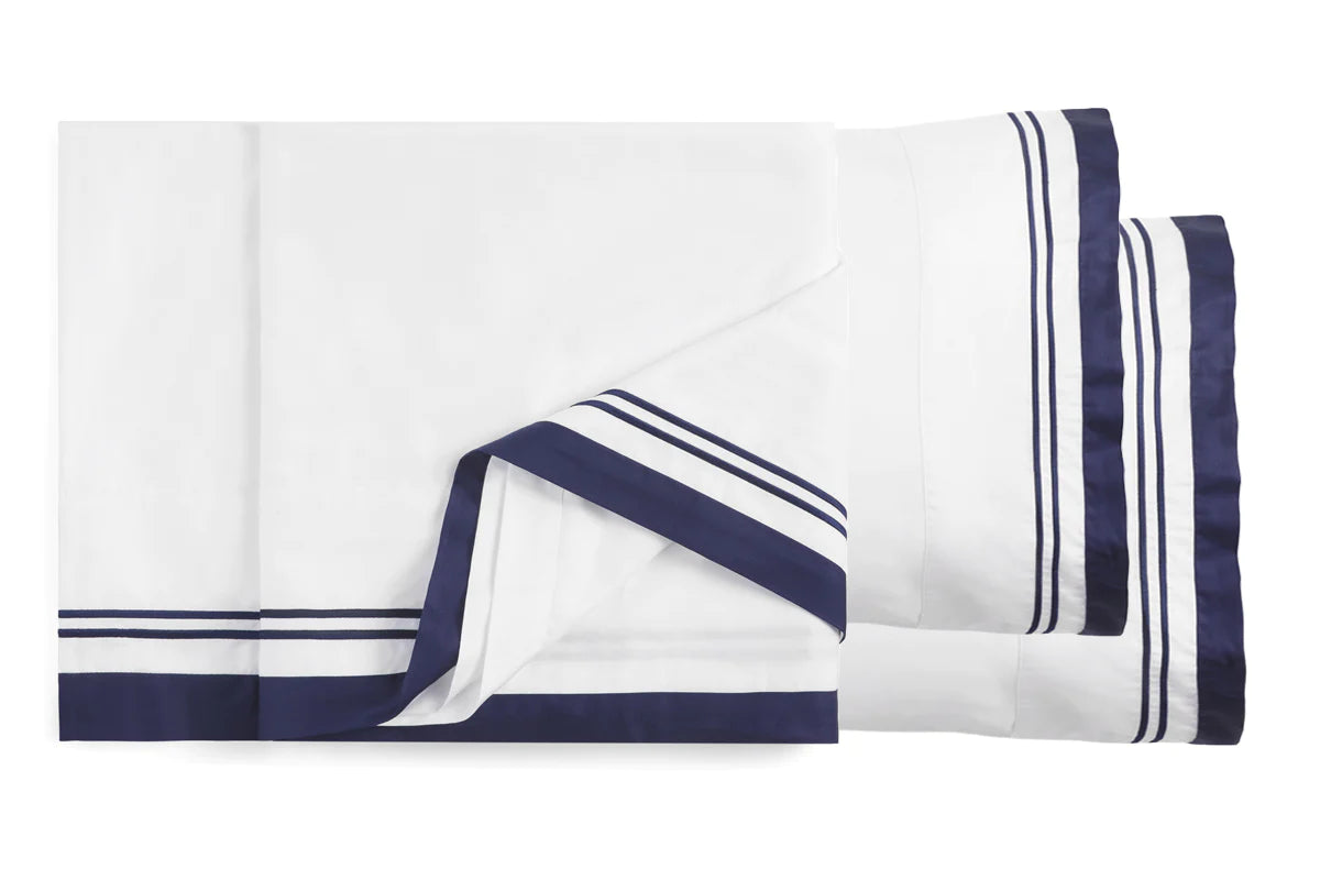 Manhattan Duvet Cover Set | Navy