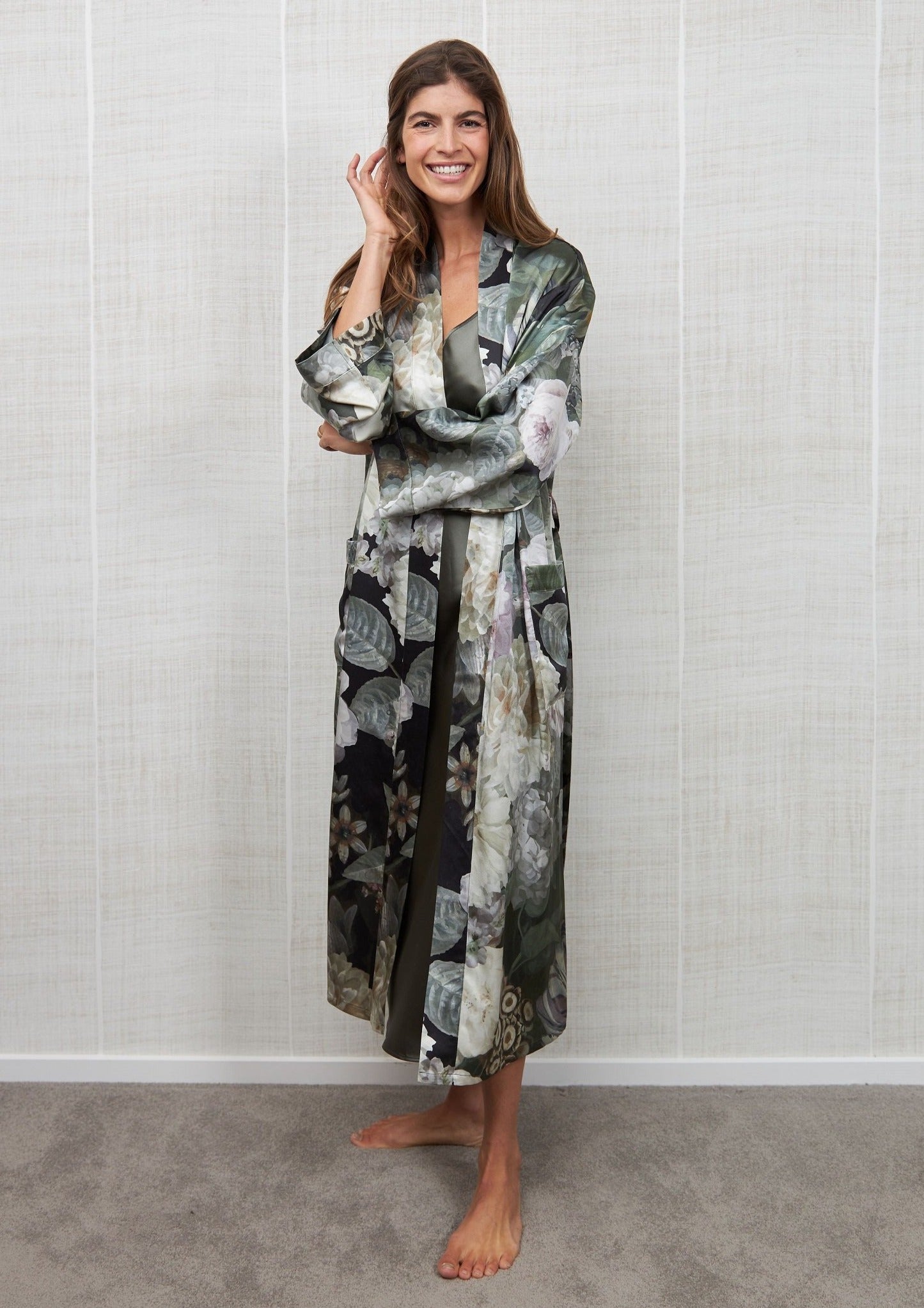 SILK Robe |  Floz Print