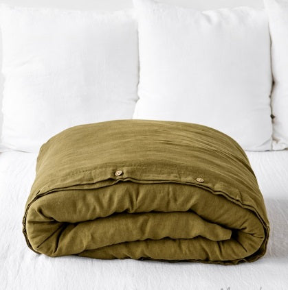 Linen Duvet Cover | Oxide