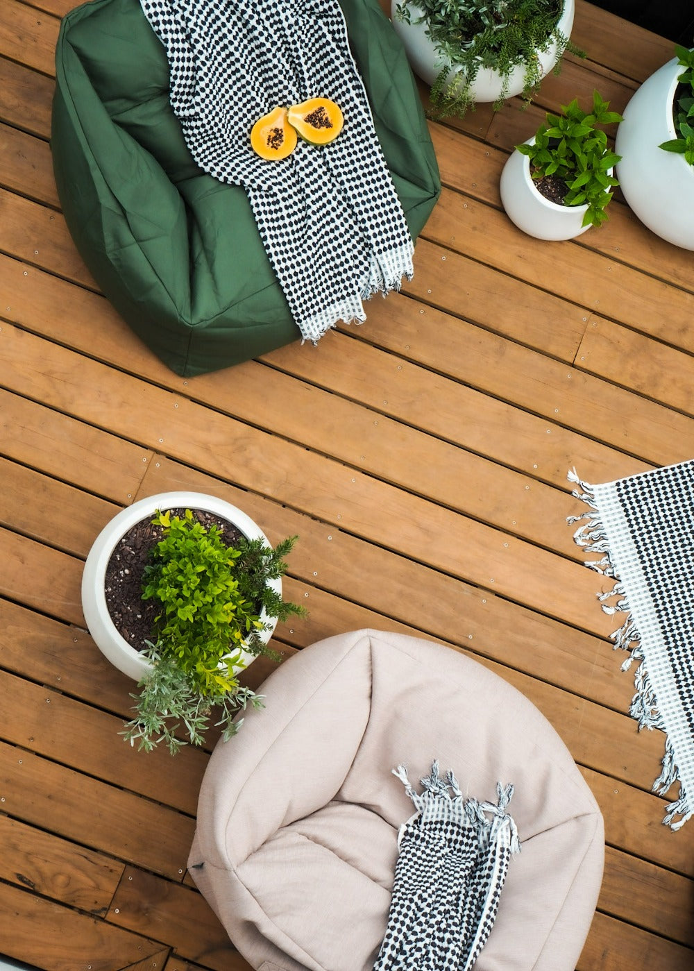 Outdoor Bean Bag Chair | Olive
