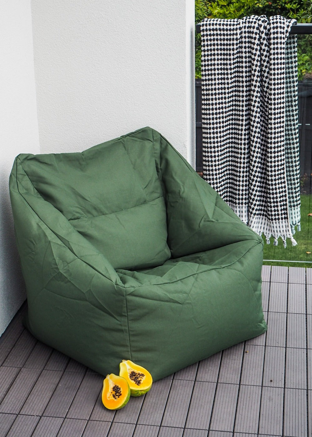 Outdoor Bean Bag Chair | Olive