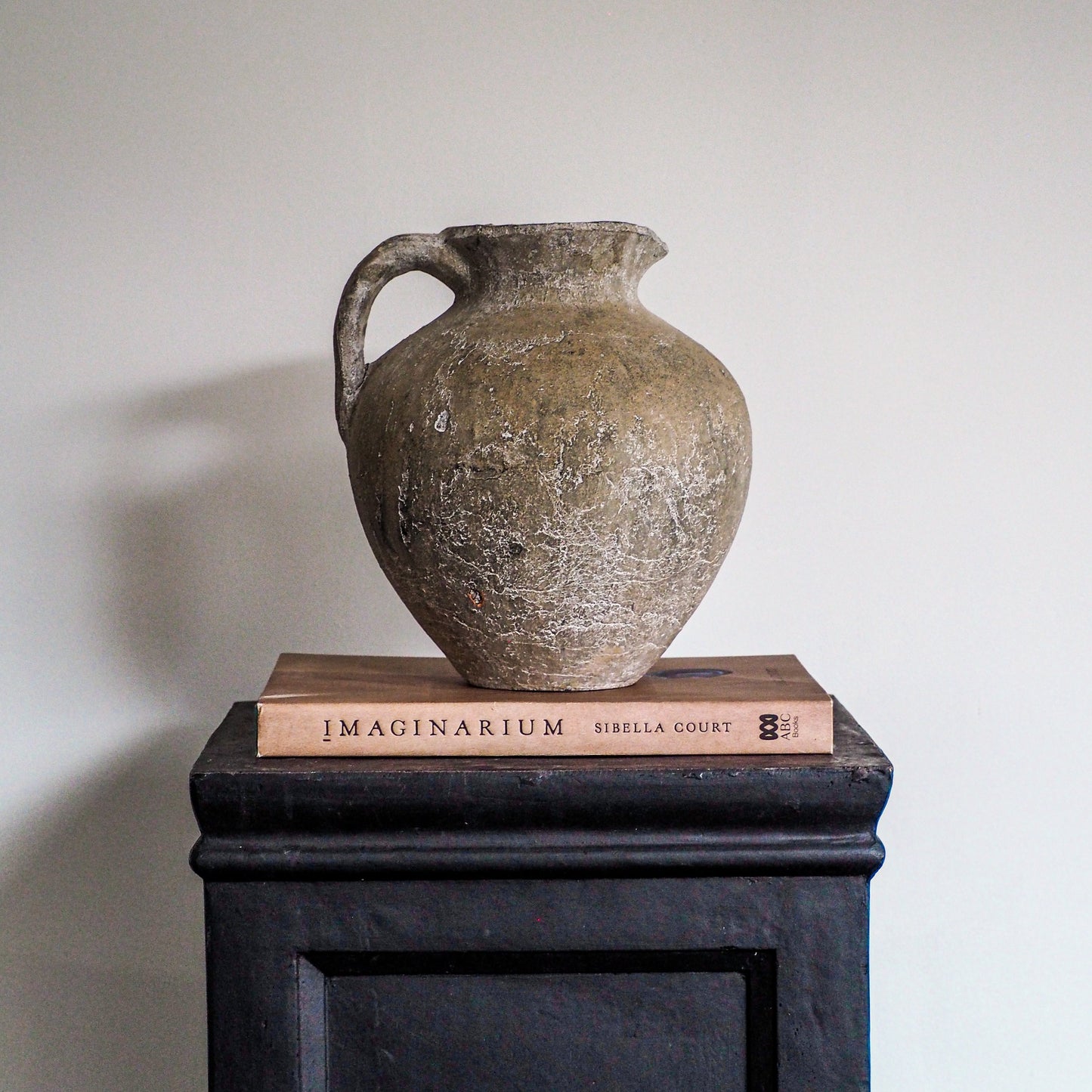 Tuscan Style Stone Jug