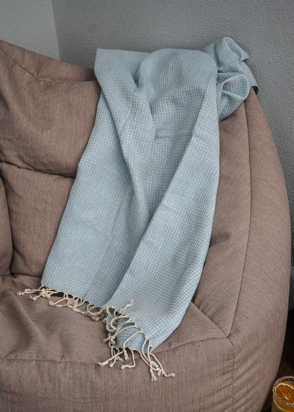 Turkish Beach Towel | Baby Blue