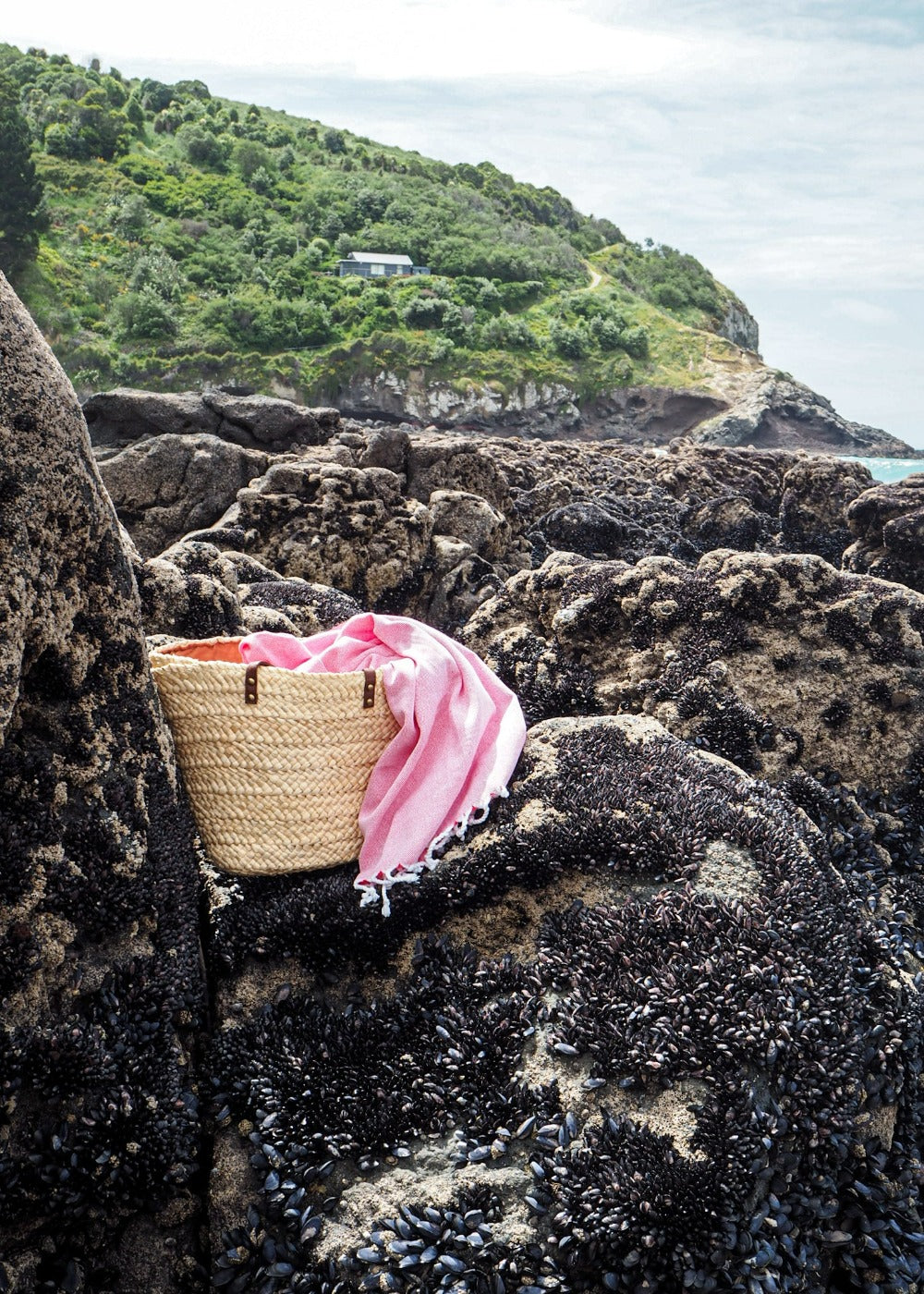Turkish Beach Towel | Coral Marl