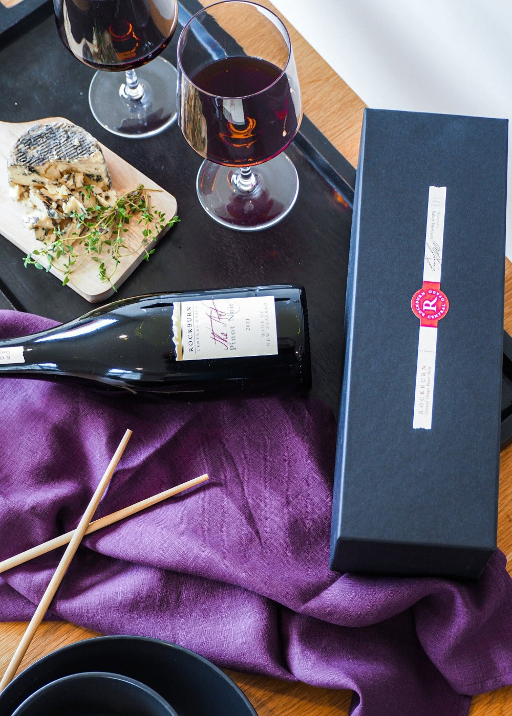 Linen Tea Towel | Plum