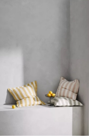 Luca Linen Cushion | Limoncello