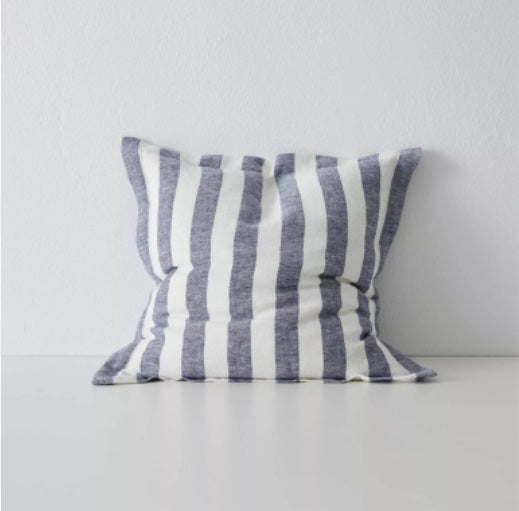 Luca Linen Cushion | Ocean