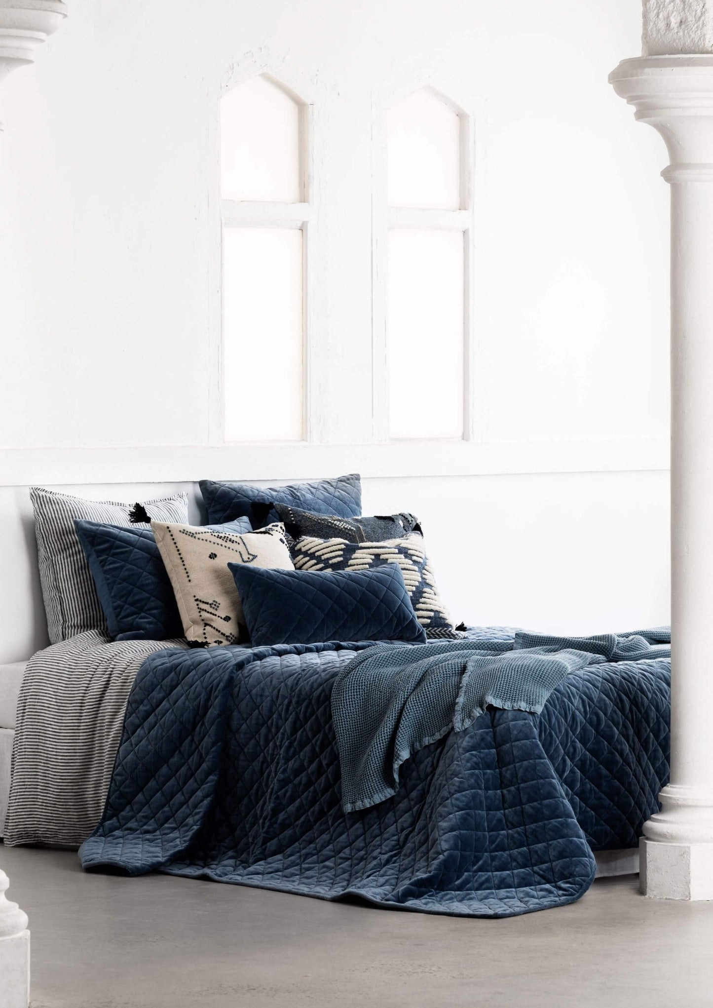 Velvet Quilt | Storm