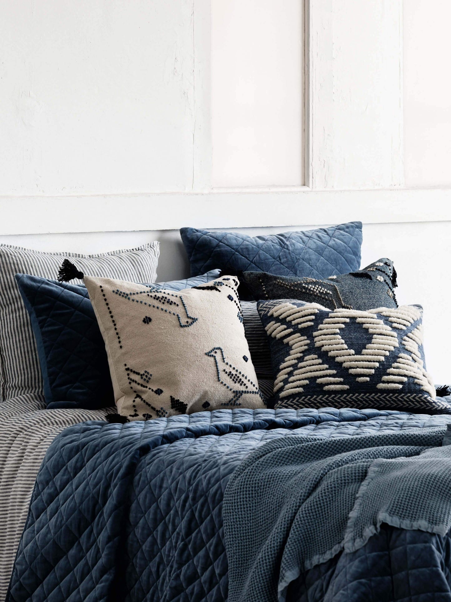 Velvet Quilt | Storm
