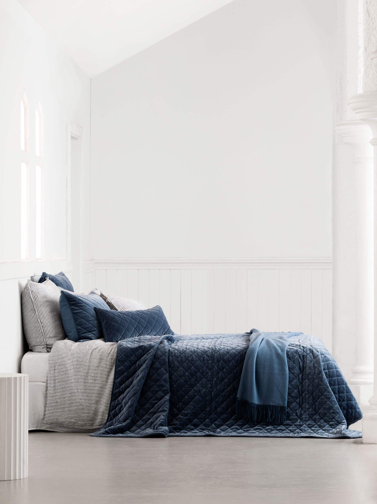Velvet Quilt | Storm
