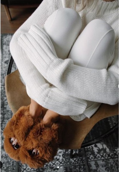 Crew Neck Sweater | Warm White