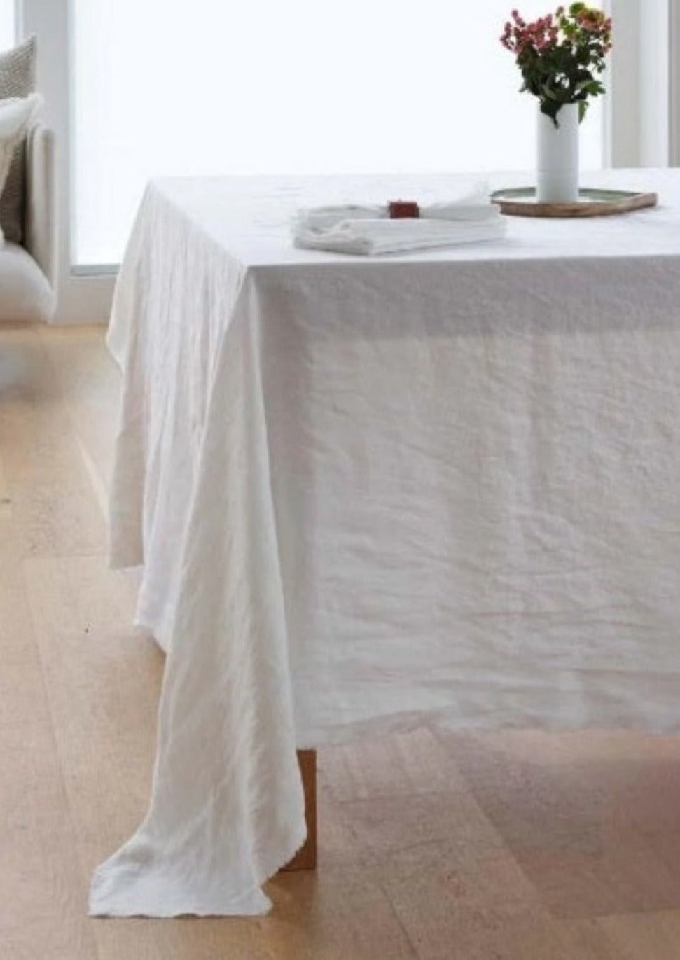 Custom Made Linen Tablecloth