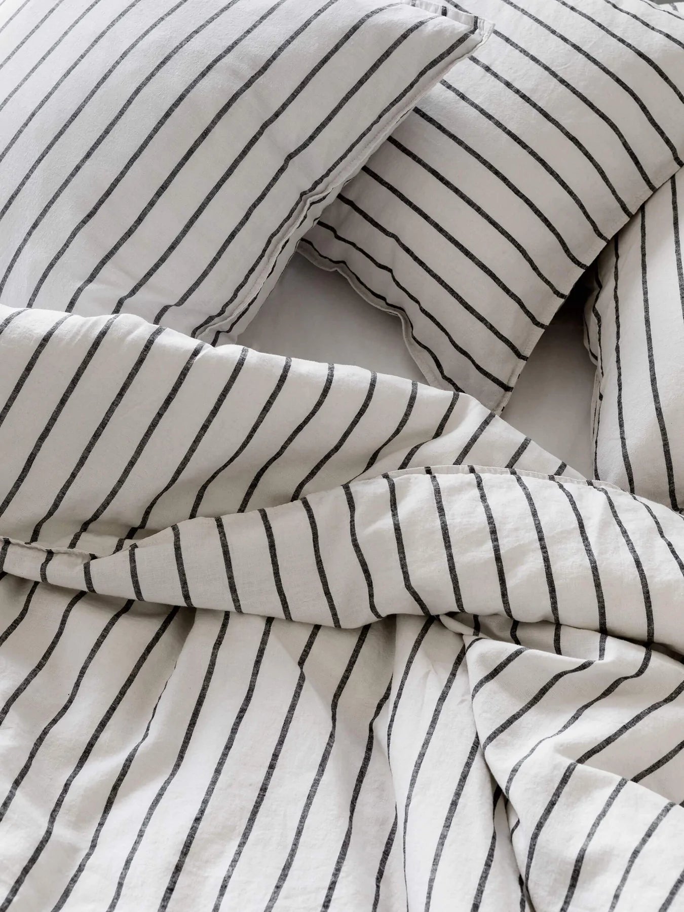 Bold Stripe Linen Pillowcases