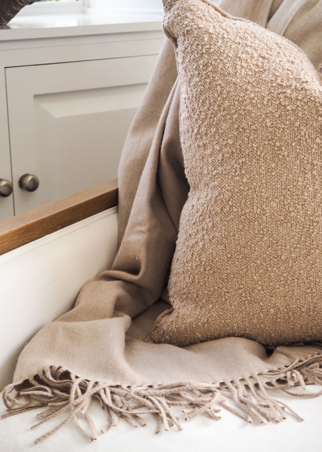 Boucle Cushion | Fawn