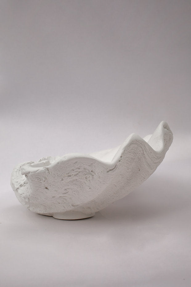 Handmade Giant Clamshell display bowl
