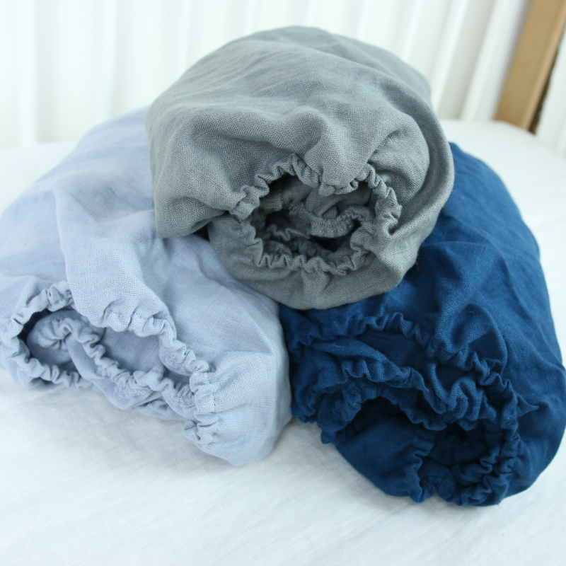 Linen Cot Sheet — For Restful Little Rituals