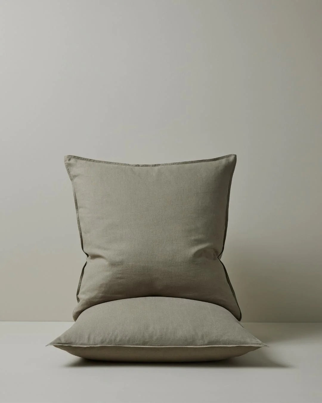 French Flax Linen Pillowcases | Caper