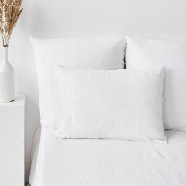 White Linen Pillowcases Oeko-Tex® | Pre Order